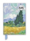 Vincent van Gogh: Wheat Field with Cypresses (Foiled Blank Journal) (Flame Tree Blank Notebooks) Cover Image