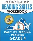 VIRGINIA TEST PREP Reading Skills Workbook Daily SOL Reading Practice Grade 4: Preparation for the SOL Reading Tests By V. Hawas Cover Image