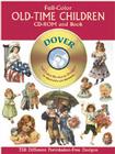 Full-Color Old-Time Children CD-ROM and Book (Dover Electronic Series) By Dover Publications Inc Cover Image