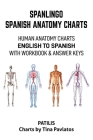 Spanlingo Spanish Anatomy Charts By Georgia Patilis, Tina Pavlatos (Illustrator), Patilis Cover Image