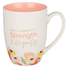 Christian Art Gifts Ceramic Mug for Women Strength and Dignity - Proverbs 31:25, 12 Oz. By Christian Art Gifts (Created by) Cover Image