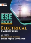 UPSC ESE 2023 Electrical Engineering - Chapter Wise & Year Wise Solved Papers 2000-2022 By Gkp Cover Image