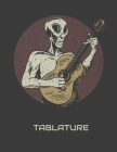 Tablature: Guitar Tablature Manuscript Paper - Standard By Alien Musician Cover Image