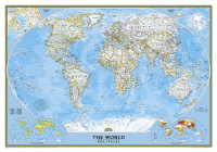 National Geographic World Wall Map - Classic - Laminated (43.5 X 30.5 In) (National Geographic Reference Map) Cover Image