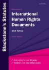 Blackstone's International Human Rights Documents (Blackstone's Statute) Cover Image