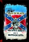 Mecanica Basica para tu Motocicleta: Man in Black motor. Cover Image