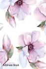 Address Book: For Contacts, Addresses, Phone, Email, Note, Emergency Contacts, Alphabetical Index with Water Color Floral By Shamrock Logbook Cover Image