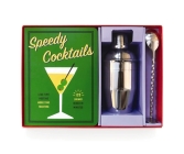 Speedy Cocktail Kit: 120 Drinks Mixed in Minutes (Including a Jigger, Muddler, and Mixer) By Cider Mill Press Cover Image