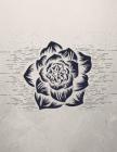 Sketchbook: Black Abstract Flower By Jennifer Boyte Cover Image