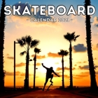 Skateboard Calendar 2021: 16-Month Calendar, Cute Gift Idea For Skateboarding Lovers Boys & Girls By Bewildered Potato Press Cover Image