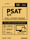 PSAT 8/9 Full Study Guide 2nd Edition: Complete Subject Review with Online Video Lessons, 4 Full Practice Tests Book + Online, 900 Realistic Questions By Smart Edition (Created by) Cover Image