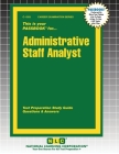 Administrative Staff Analyst (Career Examination #1553) By Passbooks (Compiled by) Cover Image
