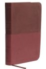 NKJV, Value Thinline Bible, Compact, Imitation Leather, Burgundy, Red Letter Edition Cover Image