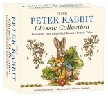 The Peter Rabbit Classic Collection: A Board Book Box Set Including Peter Rabbit, Jeremy Fisher, Benjamin Bunny, Two Bad Mice, and Flopsy Bunnies (Beatrix Potter Collection) (The Classic Edition) By Beatrix Potter, Charles Santore (Illustrator) Cover Image