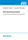 Konversationsanalyse (Romanistische Arbeitshefte #52) Cover Image