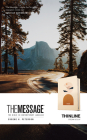 The Message Thinline (Leather-Look, Cream & Clay) By Eugene H. Peterson Cover Image
