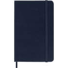 Moleskine 2024 Daily Planner, 12M, Pocket, Sapphire Blue, Hard Cover (3.5 x 5.5) By Moleskine Cover Image