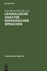 Lexikalische Analyse romanischer Sprachen (Linguistische Arbeiten #353) Cover Image