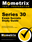 Series 30 Exam Secrets Study Guide: Series 30 Test Review for the Branch Managers Examination - Futures By Mometrix Financial Industry Certificatio (Editor) Cover Image