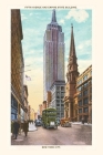 Vintage Journal Fifth Avenue, Empire State Building, New York City By Found Image Press (Producer) Cover Image