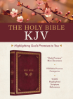 The Holy Bible KJV: Highlighting God's Promises to You [Crimson & Gold] By Christopher D. Hudson Cover Image