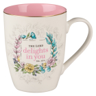 Christian Art Gifts Ceramic Mug for Women the Lord Delights in You - Isaiah 62:4 Inspirational Bible Verse, 12 Oz. By Christian Art Gifts (Created by) Cover Image