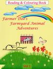 Farmer Doo's Farmyard Animal Adventures: Colouring Book Cover Image