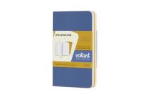 Moleskine Volant Journal, XS, Ruled, Forget Blue/Amber Yellow (2.5 x 4.25) By Moleskine Cover Image