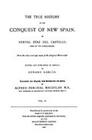 The True History of the Conquest of New Spain, Volume 2 By Bernal Diaz del Castillo Cover Image