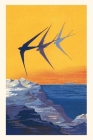 Vintage Journal Three Swallows over the Sea By Found Image Press (Producer) Cover Image