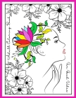 Adult Coloring Book For Good Vibes: Color Therapy Anti Stress Coloring Book For Women 27 Beautifully Designed Flowers Coloring Patterns For Relaxation Cover Image