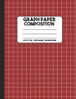 Graph Paper Composition: Crimson Red Composition Notebook, Grid Notebook, 100 Pages, Mathematics Graph Notebook for Math and Science Class By Jp Graphing Notebook Co Cover Image