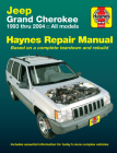 Jeep Grand Cherokee 1993 thru 2004 Haynes Repair Manual:  All Models Cover Image