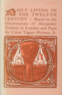 Daily Living in the Twelfth Century By Urban Tigner Holmes, Jr. Cover Image