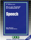 SPEECH: Passbooks Study Guide (Fundamental Series) By National Learning Corporation Cover Image