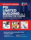 2023 South Carolina PSI Limited Building Contractor: Volume 2: Study Review & Practice Exams Cover Image