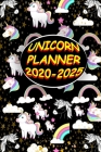 Unicorn Planner 2020-2025: Unicorn Notebook for kids and girls Sketchbook Journal Weekly, Monthly and Yearly Planner,2020-2025 Five Year lined jo By Unicorn Planner Team Cover Image
