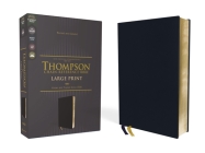 Nasb, Thompson Chain-Reference Bible, Large Print, Leathersoft, Navy, 1995 Text, Red Letter, Comfort Print Cover Image