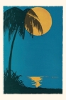 Vintage Journal Sunset over Ocean with Palm Tree By Found Image Press (Producer) Cover Image