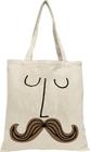 Mustache Face Tote By Jennifer Adams, Alison Oliver (Illustrator) Cover Image