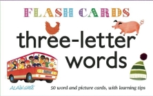 Three-Letter Words - Flash Cards Cover Image
