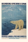 Vintage Journal Polar Bear, Fjord Cruise Travel Poster By Found Image Press (Producer) Cover Image