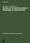 Blow-Up in Quasilinear Parabolic Equations (de Gruyter Expositions in Mathematics #19) By A. a. Samarskii, Victor A. Galaktionov, Sergey P. Kurdyumov Cover Image