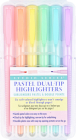 Studio Series Pastel Dual-Tip Highlighters - 6 Colors By Peter Pauper Press Inc (Created by) Cover Image