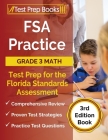 FSA Practice Grade 3 Math Test Prep for the Florida Standards Assessment [3rd Edition Book] Cover Image