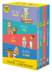 Emmie & Friends 4-Book Box Set: Invisible Emmie, Positively Izzy, Just Jaime, Becoming Brianna By Terri Libenson, Terri Libenson (Illustrator) Cover Image