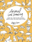 Animal Line Drawing: Learn 150+ Step-by-Step Animals, Insects, Birds, Fish, and Other Cuties Cover Image