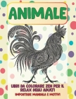Libri da colorare Zen per il relax degli adulti - Impostare Mandala e motivi - Animale By Noemi Greco Cover Image