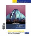 Intermediate Algebra, Books a la Carte Edition By Tom Carson, Ellyn Gillespie, Bill Jordan Cover Image