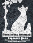 Terrifying Animals - Coloring Book - Animal Designs for Relaxation with Stress Relieving By May Parks Cover Image